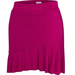 NWT Greg Norman Crossover Flounce Pull On Skort Size S